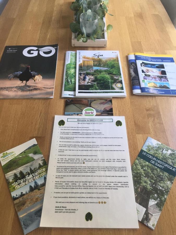 Greenhouse Sart-lez-Spa Bagian luar foto